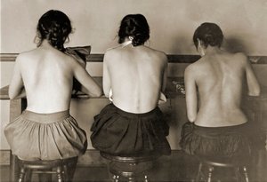 Symaskinepiger, ca. 1917