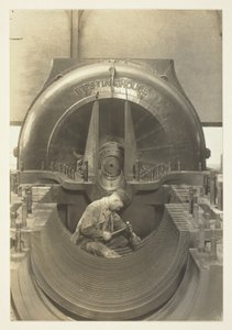 Turbinen, Power-House, New York City af Lewis Wickes Hine