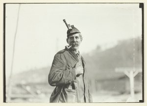 Walisisk kulminearbejder, mine i West Virginia af Lewis Wickes Hine