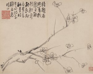 Album af Blossoming Plum, 1742. af Li Fangying