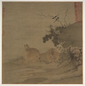 Skatter og vilde kaniner, 1200-tallet. af Li Yong