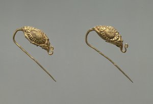 Par guldøreringe, Liao-dynastiet, 10.-11. århundrede