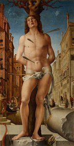 Sankt Sebastian, 1495-c.1500 af Liberale