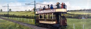 Elektrisk tog fra Burton & Ashby Light Railways af Unbekannt Unbekannt
