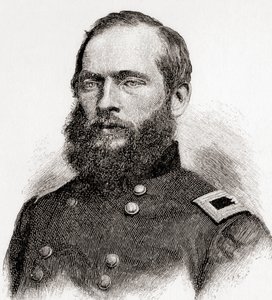 James Abram Garfield, fra The Century Magazine, udgivet i 1887 (gravering) af Unbekannt Unbekannt