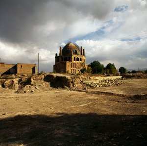 Mausoleum af Oljaytu eller Oljaitu af Unbekannt Unbekannt
