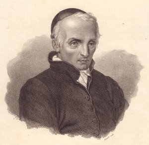 Portræt af den italienske religiøse og teolog Ottavio Giovanni Battista Assarotti (1753-1829), kobberstik af Bonaldi af Unbekannt Unbekannt