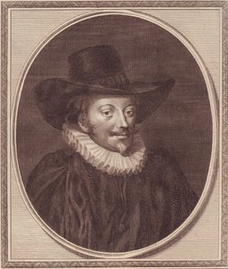 Portræt af John Williams (1582-1650), ærkebiskop af York, kobberstik af John Goldar (1729-1795) af Unbekannt Unbekannt