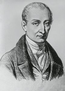 Portræt af Joseph Nicephore Niepce (1765-1833), fransk opfinder af heliografi af Unbekannt Unbekannt