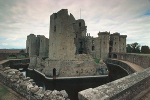 Raglan Castle, Monmouthshire, South Wales, Storbritannien (foto) af Unbekannt Unbekannt
