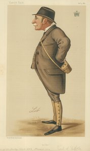 The Earl of Suffolk and Berkshire, Dover, 31. december 1887, Vanity Fair tegnefilm af Liborio Prosperi