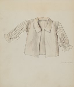 Quaker babyskjorte, ca. 1937. af Lillian Causey