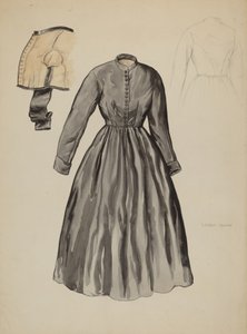 Quaker kjole, ca. 1937.