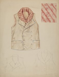 Vest, ca. 1937. af Lillian Causey