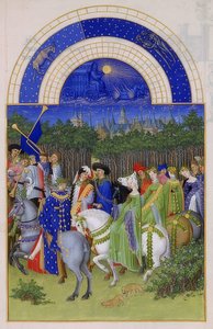 maj (Tidsbogen for hertugen af ​​Berry). 1412-16