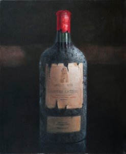 Chateau Latour, 2012 (akryl på lærred)