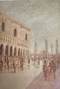 Doges Palace Venedig 2 af Lincoln Seligman