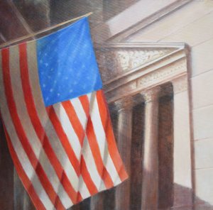 Stars & Stripes, N.Y. Børsen af Lincoln Seligman