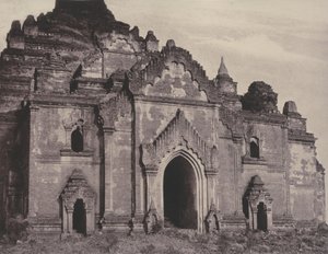 Den østlige facade af Damayangyee Pagoda