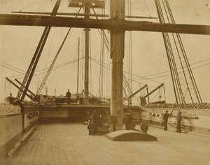 Quarterdeck af HMS "Impregnable"