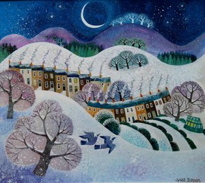 Snefald, 2019 af Lisa Graa Jensen