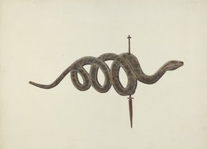 Slange vejrhane, ca. 1938. af Lloyd Broome