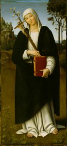 Den hellige Katarina af Siena af Lo Spagna