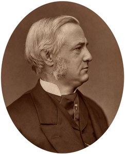Frederick Max Muller, professor i sammenlignende filologi ved Oxford University, 1878. af Lock and Whitfield