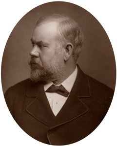 Henry Hugh Armstead, RA, britisk billedhugger og illustrator, 1883. af Lock and Whitfield