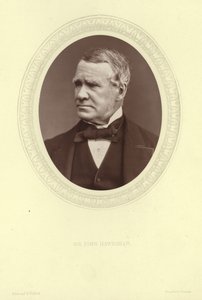 Portræt af Sir John Hawkshaw af Lock and Whitfield