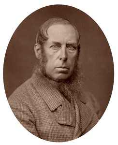 Sir Robert Porrett Collier, dommer for Judicial Committee of the Privy Council, 1880. af Lock and Whitfield