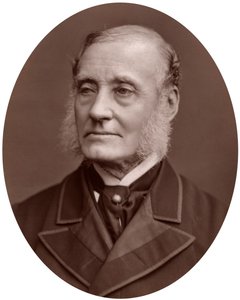 Sir Rutherford Alcock, britisk diplomat og præsident for Royal Geographical Society, 1877. af Lock and Whitfield