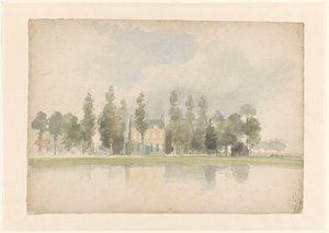 Hus på Vliet i Voorburg af Lodewijk Johannes Kleijn