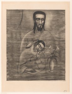 Pjerrot i Christus Pjerrots drøm (original titel) af Lodewijk Schelfhout (signed by artist)