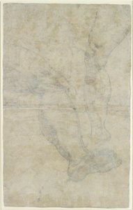 Studier af to par ben, c1575-1615 af Lodovico Carracci