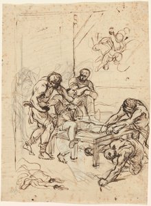 Saint Lawrences martyrium af Lodovico Carracci