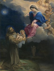 Sankt Frans vision, ca. 1602 af Lodovico Carracci