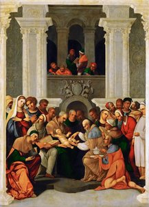 Renaissance: The Circumcision of Christ - Die Beschneidung Christi af Mazzolino, Ludovico (1480-1528)