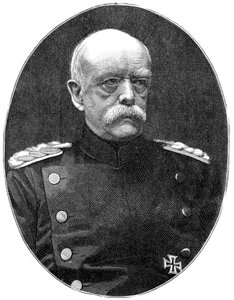 Otto von Bismarck, tysk statsmand fra det 19. århundrede, 1900.