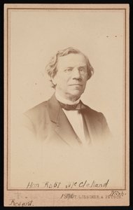 Portræt af Robert McClelland 1807-1880, 1870.