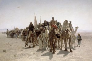 Pilgrimme tager til Mekka