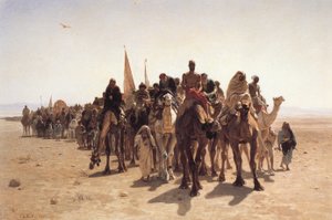 Pilgrimme på vej til Mekka