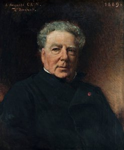 Portræt af Auguste-Nicolas Cain 1821-1894, 1889.