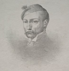 Theodore Gericault af Léon Cogniet