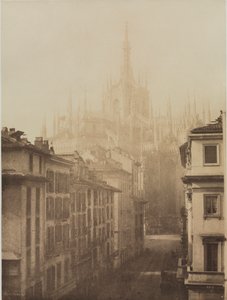 Katedral fra Corso Francesco, Milano af Léon Gérard