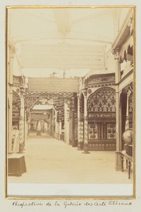 Perspektiv af Galerie des Arts Libéraux