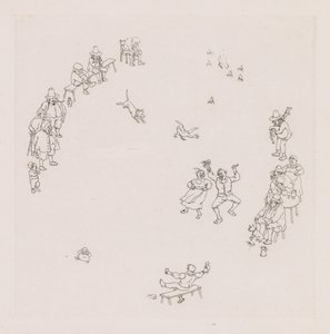 Revelers Ribauds et Ribaudes. af Léonce Justin Alexandre Petit