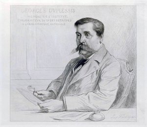 Georges Duplessis af Leopold Flameng