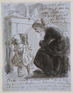 baby derhjemme af Lorenz Frølich