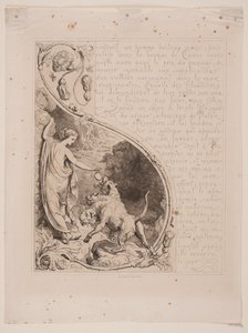 Illustration nr. 17 til "Amor og Psyke" af Lorenz Frølich